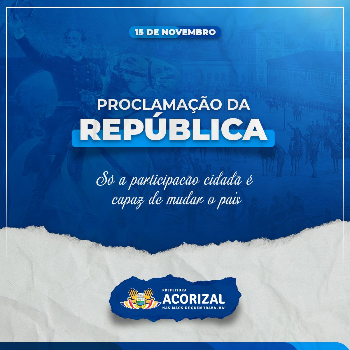 Secretaria da Educação de Sobral: Dia 15 de novembro - Proclamação da  República