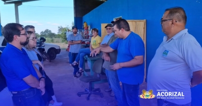 A parceria firmada entre a Prefeitura de Acorizal e a Empresa Mato-grossense de Pesquisa, Assistência e Extensão Rural (EMPAER) tem como objetivo a melhoria do campo experimental na região.
